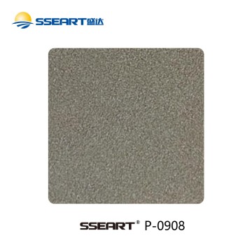 Outdoor Champagne Gold Powder Coating for Durable Finish