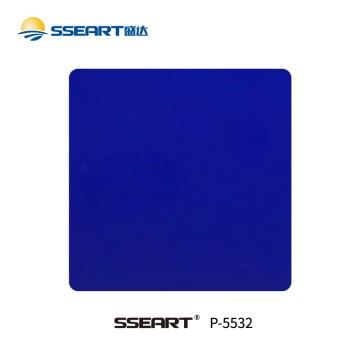 Outdoor High Gloss Royal Blue Powder Coating