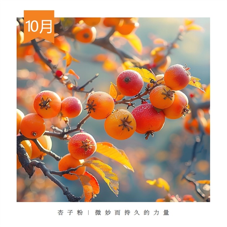 10、Apricot powder  Subtle yet lasting power