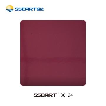 Indoor High Gloss Deep Purple Powder Coating