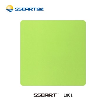 Indoor High Gloss Fluorescent Yellow Powder Coating 1lb