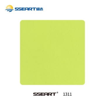 Indoor High-Gloss Fluorescent Yellow Powder Coating