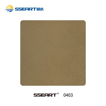 Indoor Champagne Gold Powder Coating