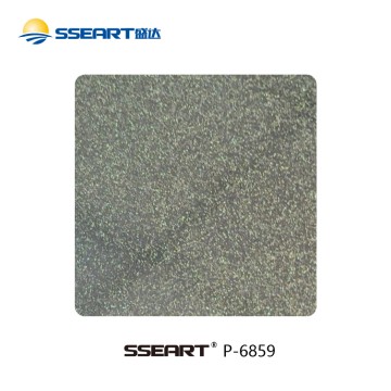 Outdoor High Gloss Green Chameleon Powder Coating